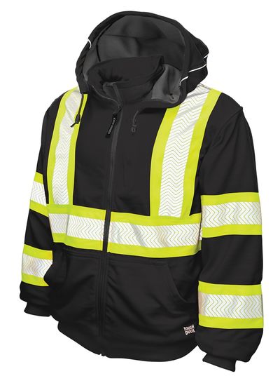 Custom Safety Zip Hoodies Coastal Reign