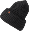 Am image of a Custom Tough Duck Thick Knit Rib Watch Cap in Black!