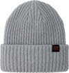 An image of a Custom Tough Duck Thick Knit Rib Watch Cap in Grey!