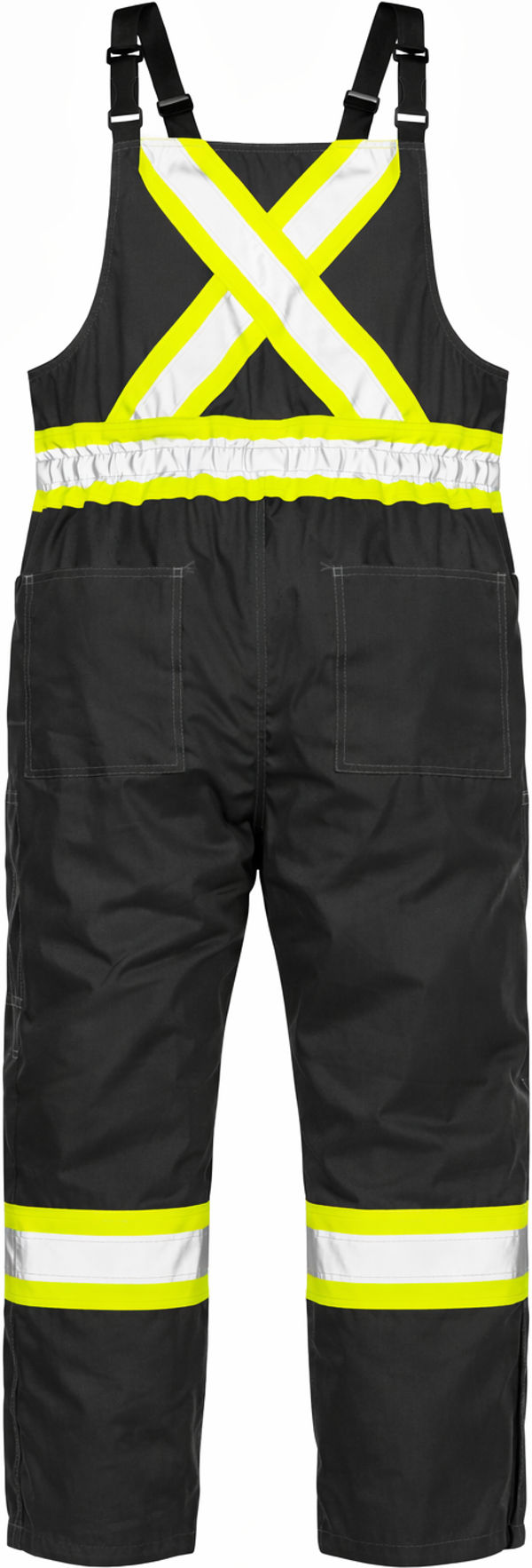 An image of a Custom Tough Duck Waterproof Breathable Safety Overall in Black!