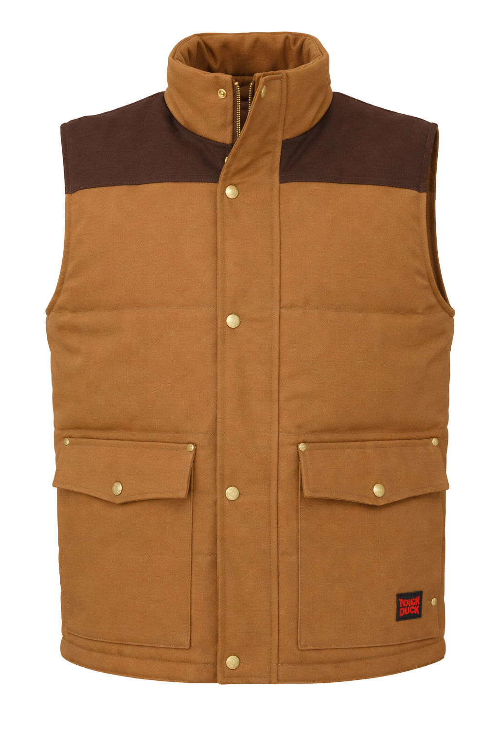 Tough Duck Woodsman Vest in Brown
