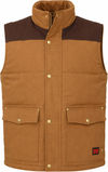 An image of a Custom Tough Duck Woodsman Vest in Brown!