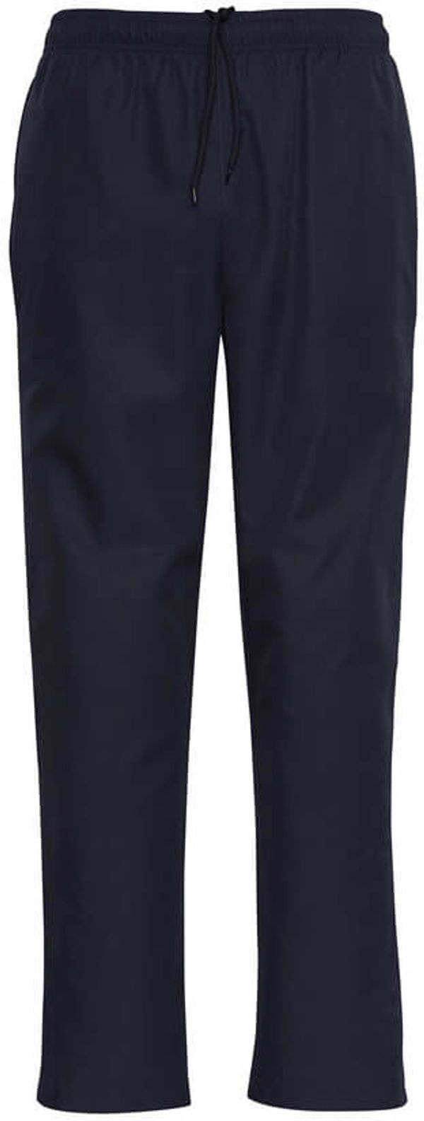 Am image of a Custom Biz Collection Adults Razor Sports Pant in Navy!