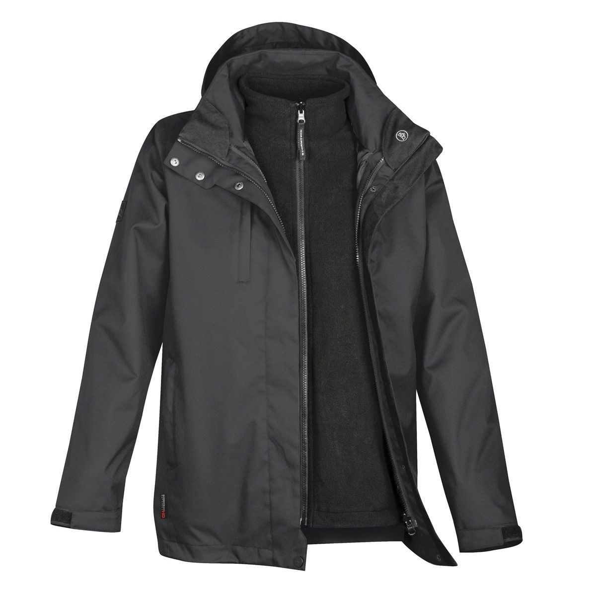 Stormtech Women's Vortex HD 3 In 1 System Parka in Granite