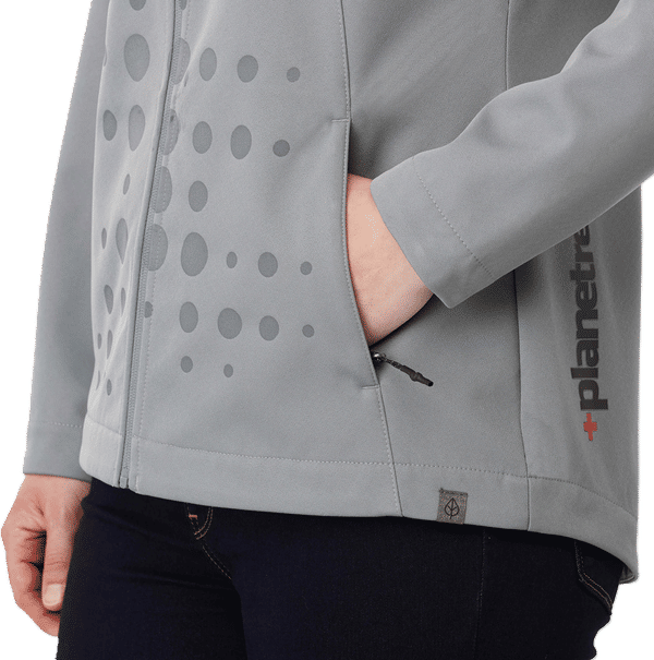 An image of a Custom Trimark Womens Lefroy Eco Softshell Jacket!