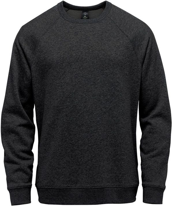 Am image of a Custom Stormtech Monashee Fleece Crew Neck in Black!