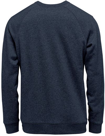 Am image of a Custom Stormtech Monashee Fleece Crew Neck in Navy!