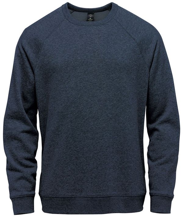 Am image of a Custom Stormtech Monashee Fleece Crew Neck in Navy!