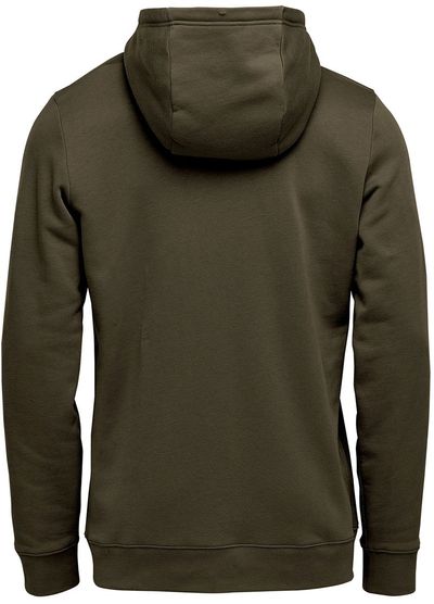 Am image of a Custom Stormtech Monashee Fleece Full Zip Hoody in Moss Heather!