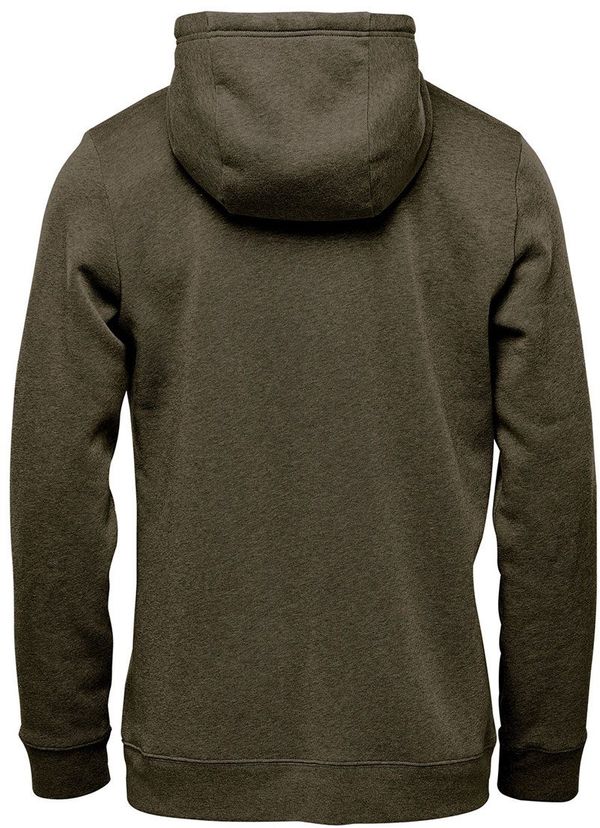 Am image of a Custom Stormtech Monashee Pullover Hoody in Moss Heather!