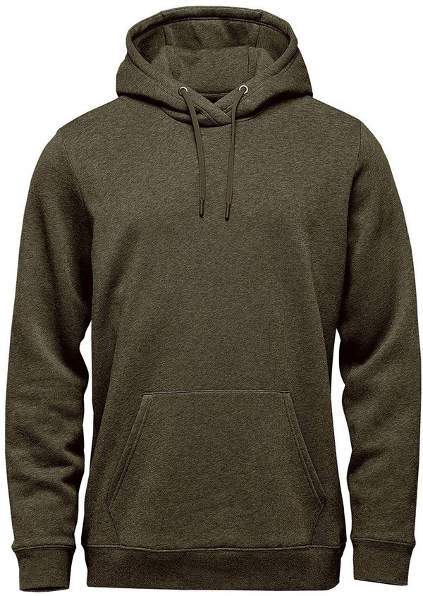 Am image of a Custom Stormtech Monashee Pullover Hoody in Moss Heather!