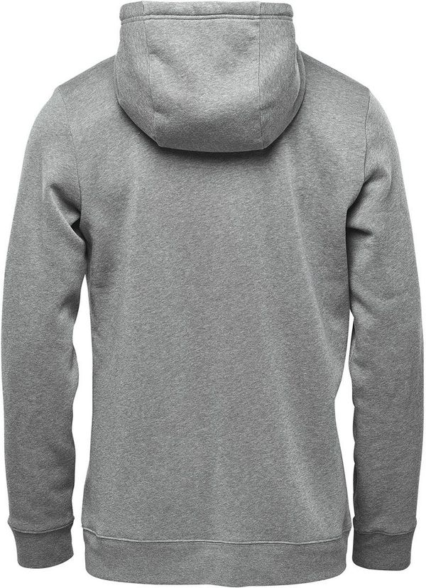 Am image of a Custom Stormtech Monashee Pullover Hoody in Granite Heather!