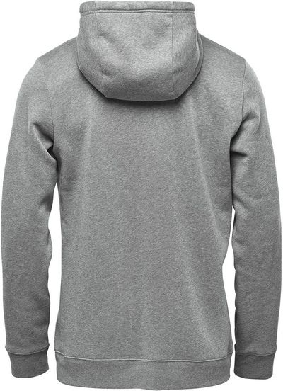 Am image of a Custom Stormtech Monashee Pullover Hoody in Granite Heather!