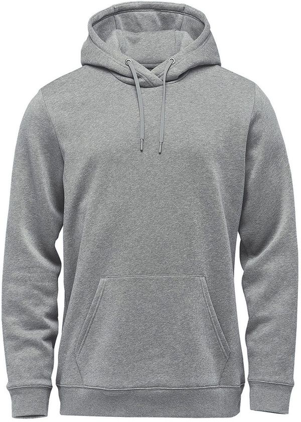Am image of a Custom Stormtech Monashee Pullover Hoody in Granite Heather!