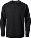 Am image of a Custom Stormtech Men's Monashee Henley in Black!