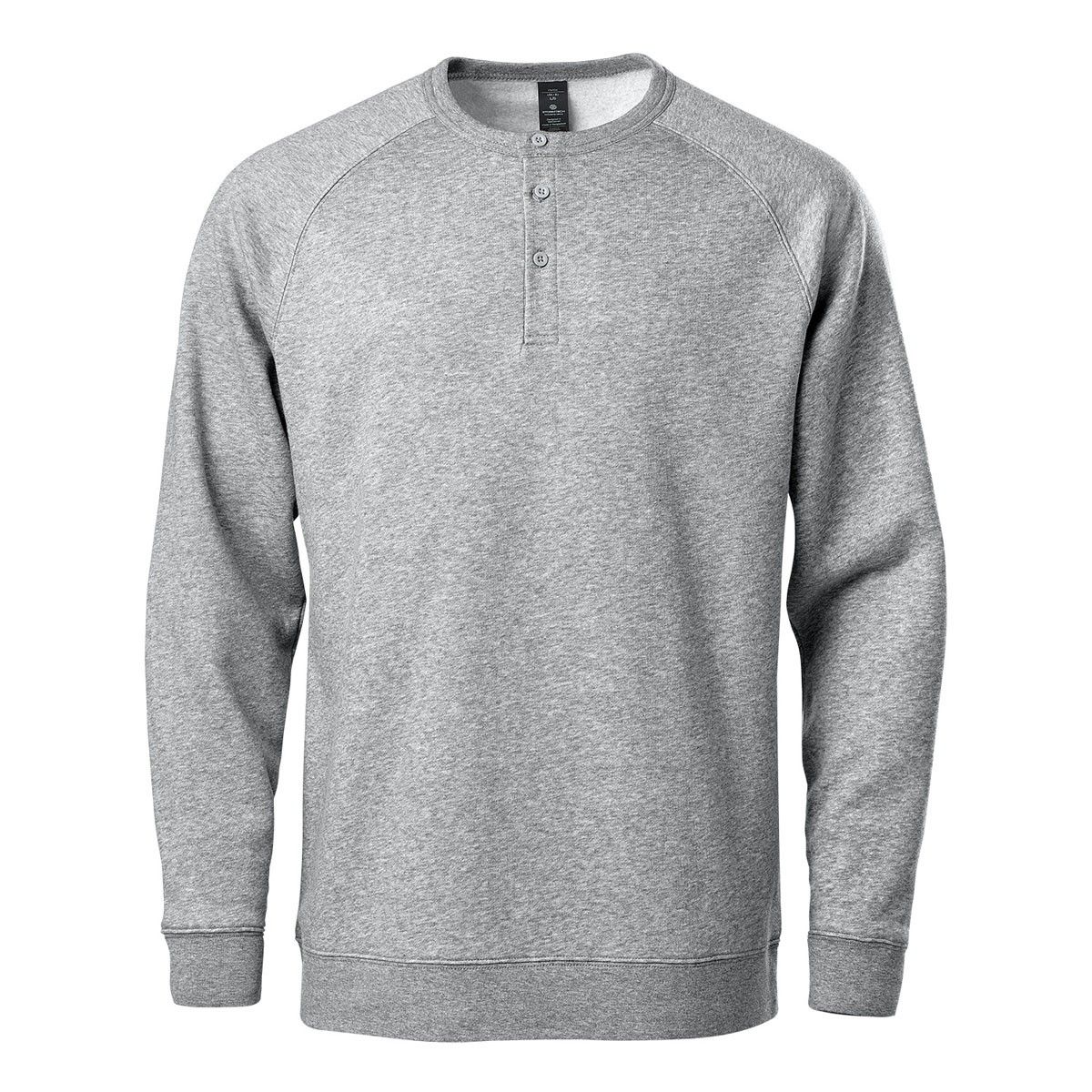 Stormtech Men's Monashee Henley in Granite Heather