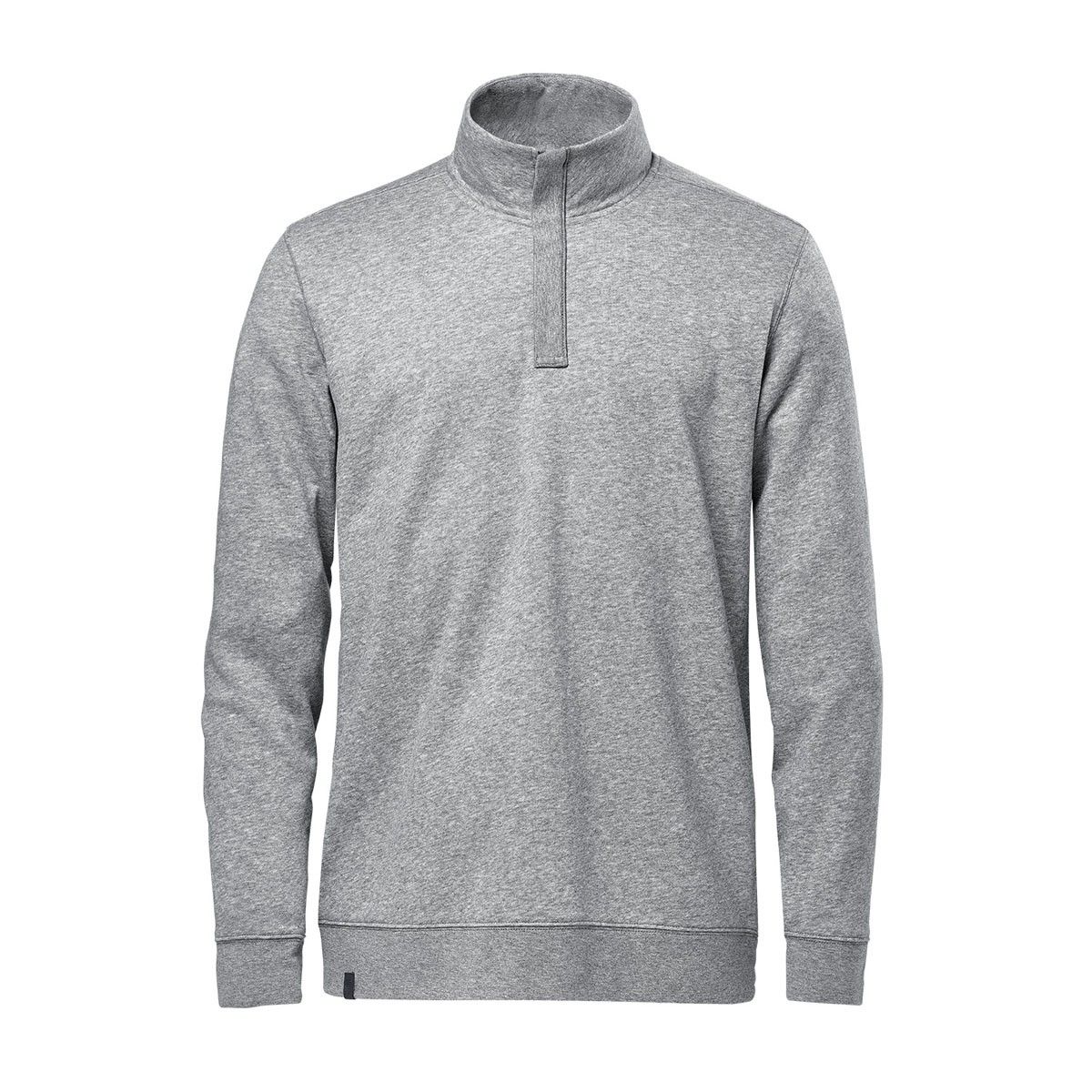 Stormtech Men's Monashee Quarter Zip Pullover in Granite Heather