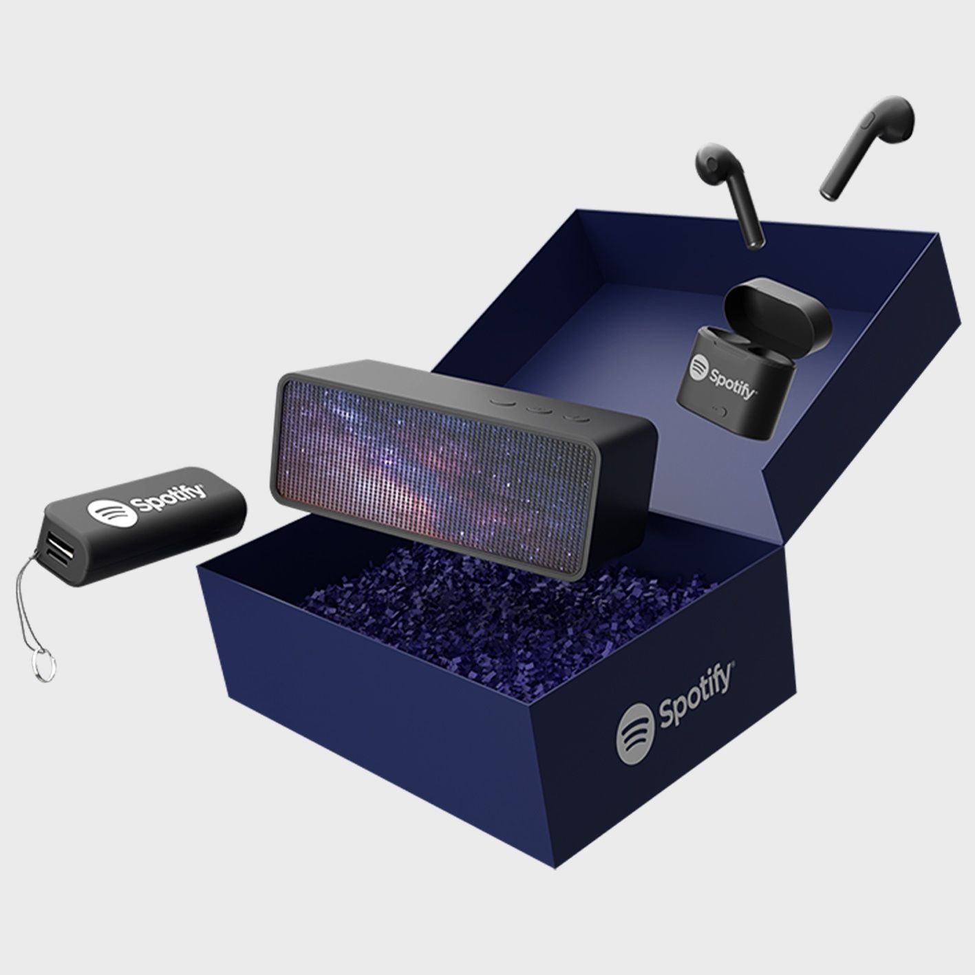 An image of our Tech swag box that you can customize