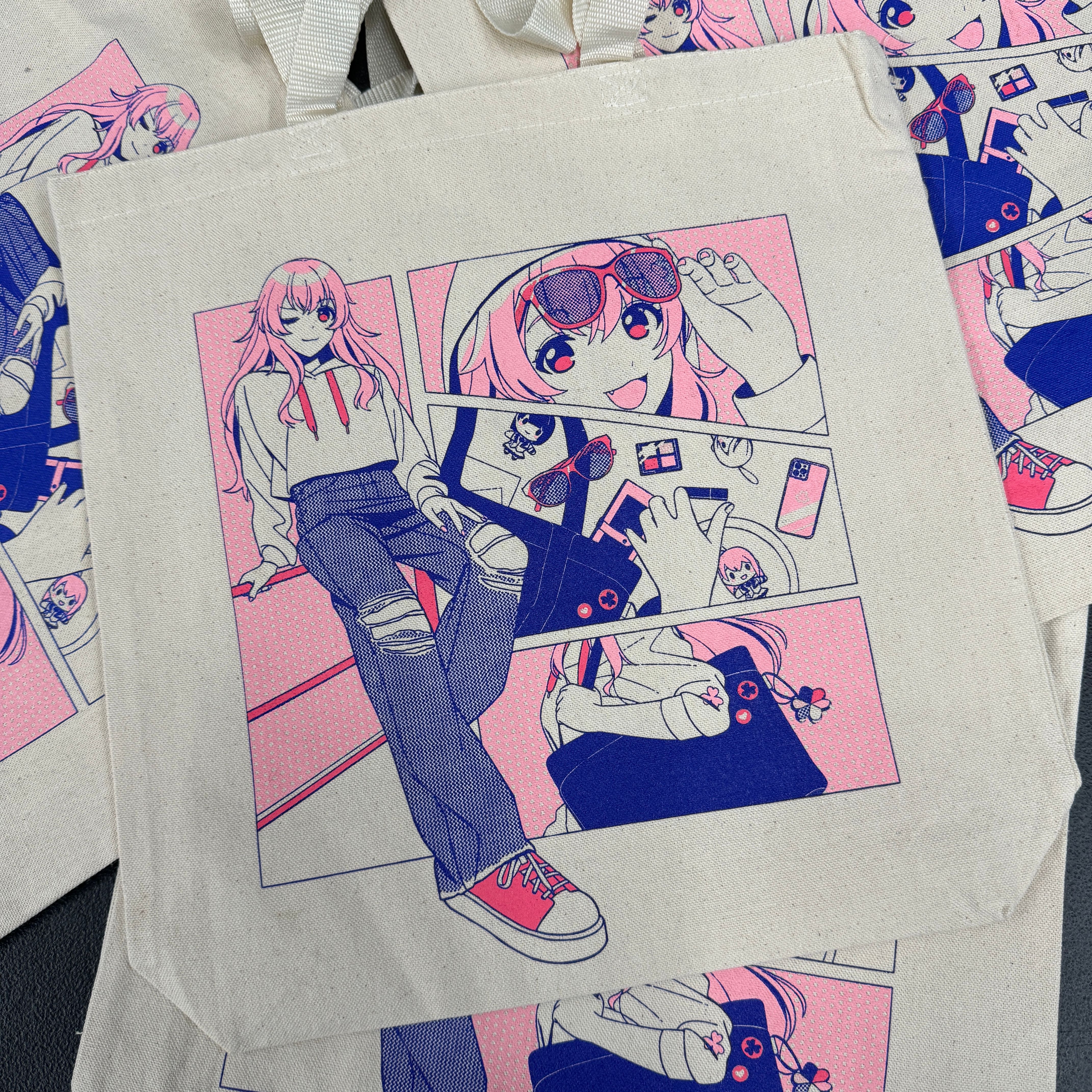 An example of a tote bag