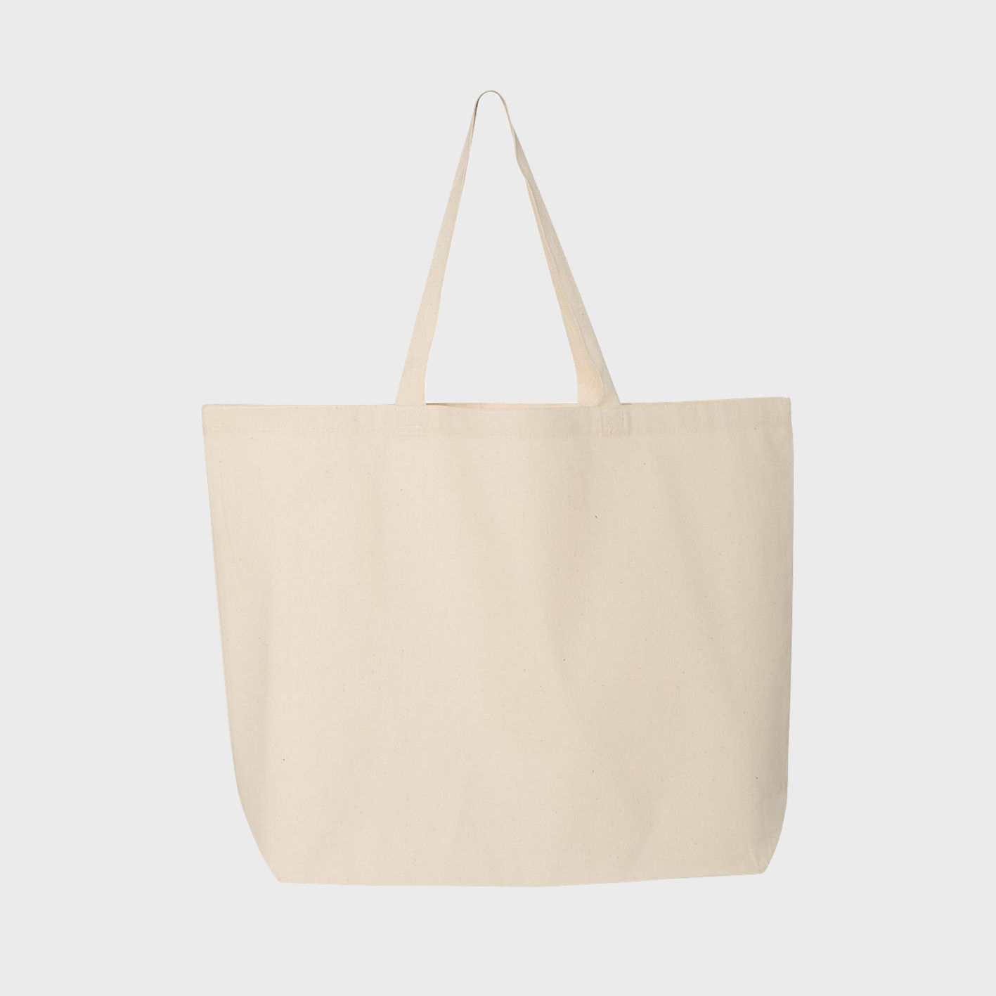 An image of bulk custom tote bags that you can print your logo or design on!