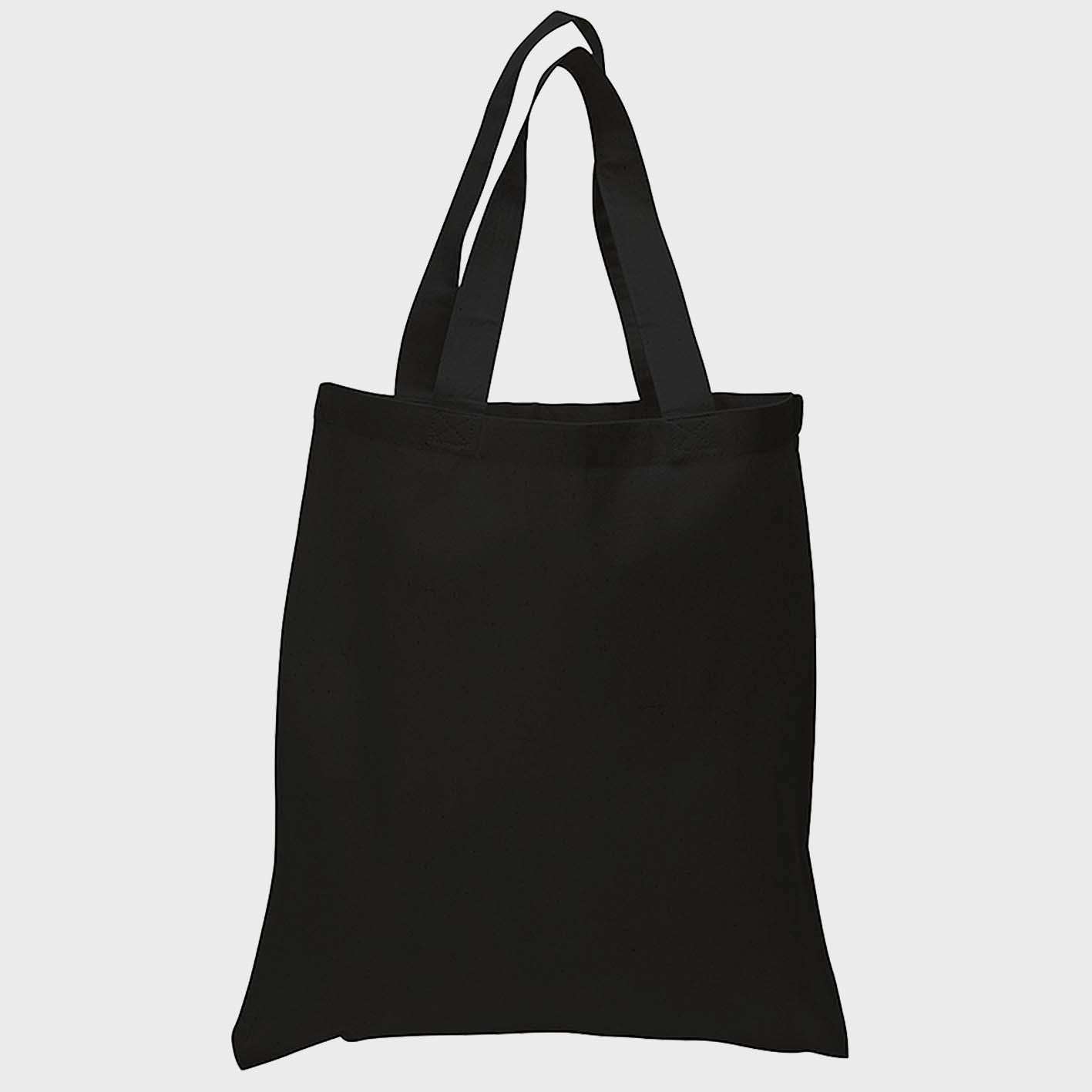 An image of a tote bag that you can screen print or embroider on!