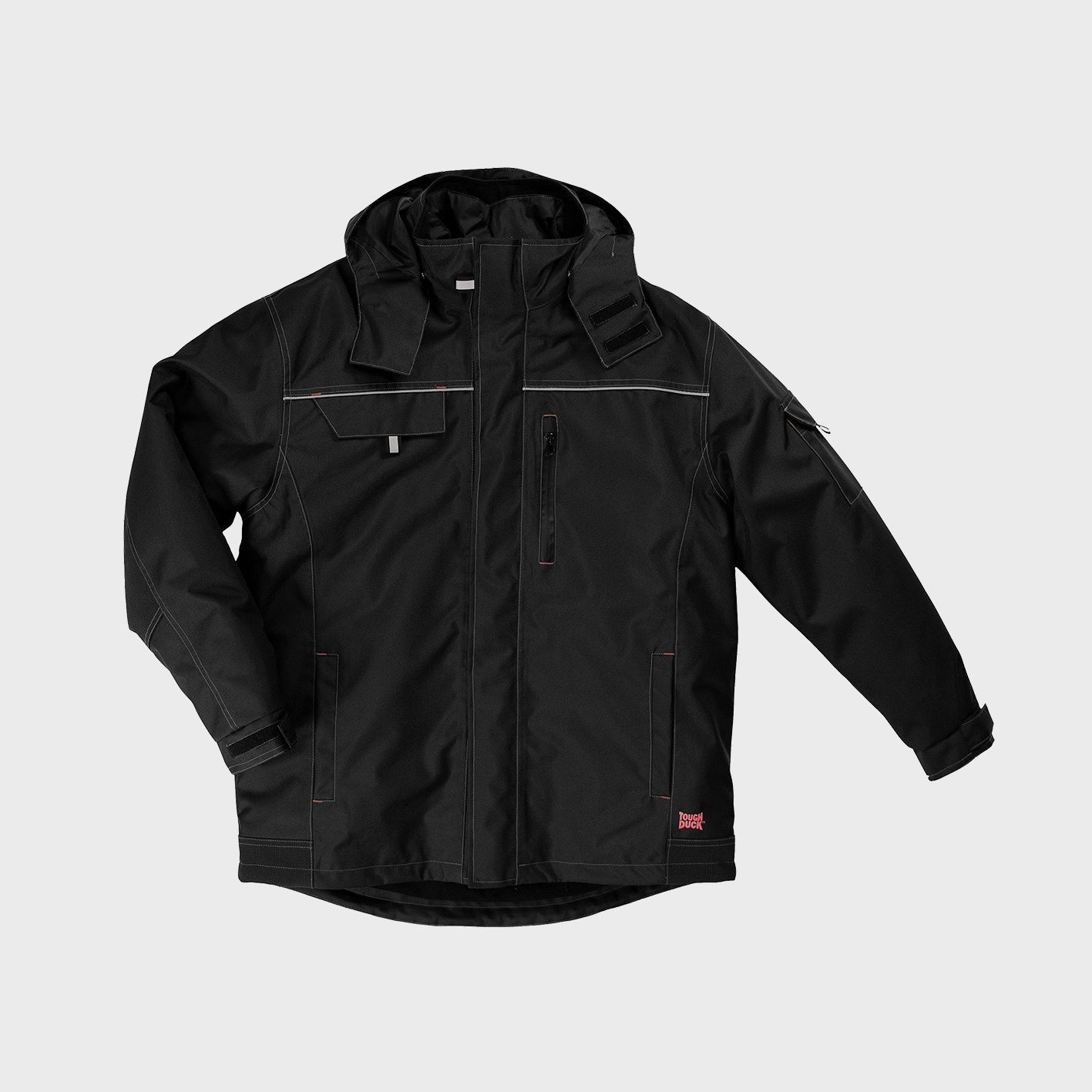 An image of custom Tough Duck jackets that you can print your logo on!