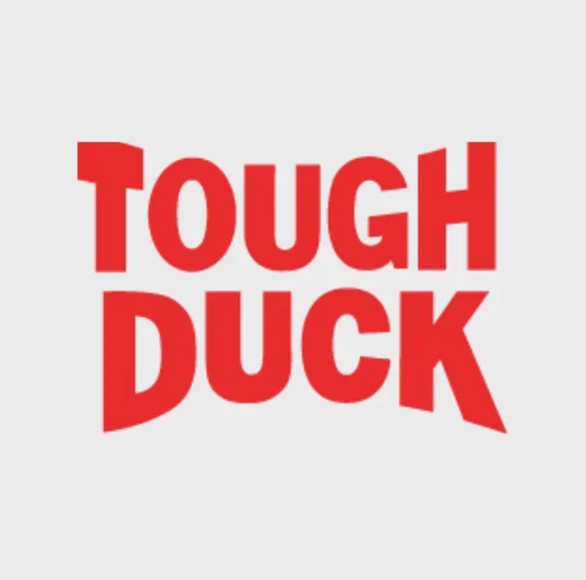 Image of the Tough Duck brand you can screen print and embroider on