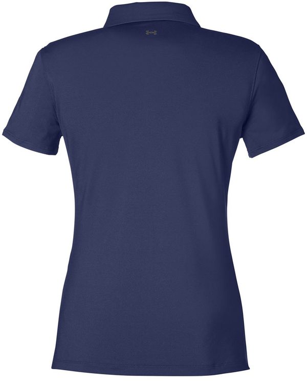 An image of a Custom Under Armour Ladies Recycled Polo in Navy!