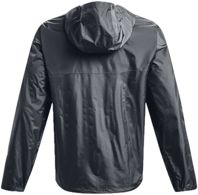 Am image of a Custom Under Armour Men's Cloudstrike 2.0 Jacket in PT GRY/BLK!