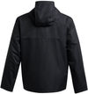 Am image of a Custom Under Armour Men's Porter 3 in 1 2.0 Jacket in Black/ White!