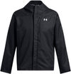 Am image of a Custom Under Armour Men's Porter 3 in 1 2.0 Jacket in Black/ White!