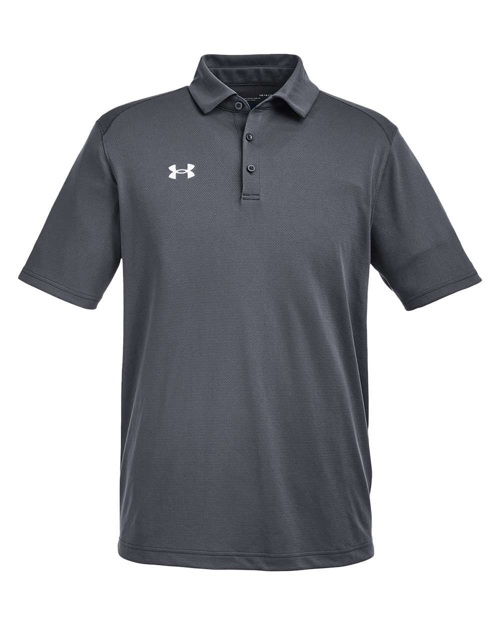 Under Armour Men's Tech™ Polo in CS Grey Light Heather/ White
