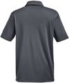 Am image of a Custom Under Armour Men's Tech™ Polo in CS Grey Light Heather/ White!
