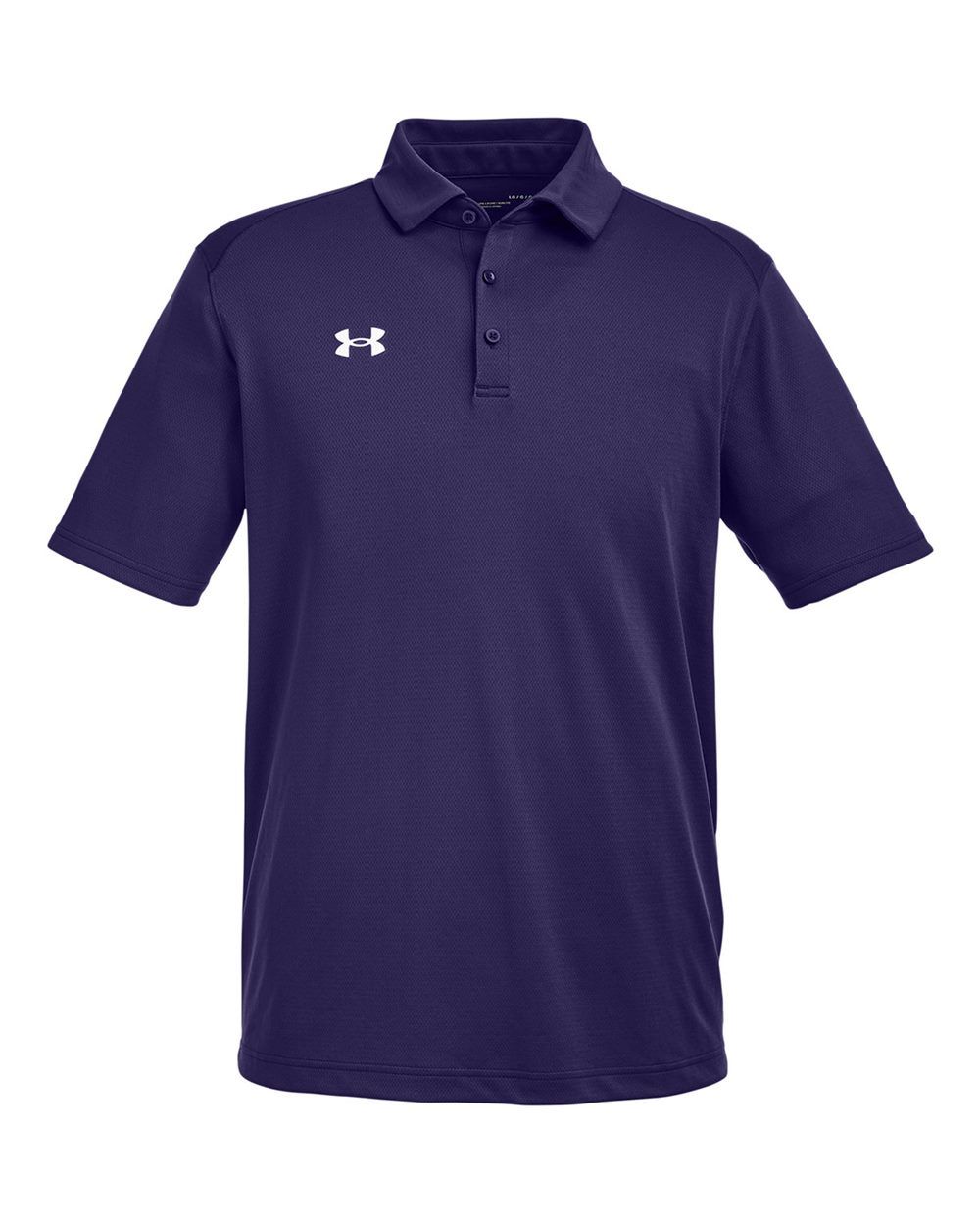 Under Armour Men's Tech™ Polo in Purple/White