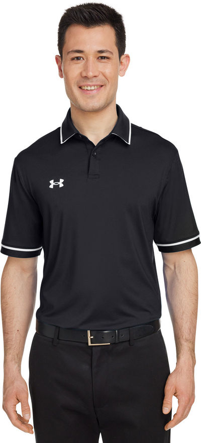 An image of a Custom Under Armour Men's Tipped Teams Performance Polo!