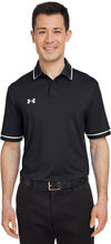 An image of a Custom Under Armour Men's Tipped Teams Performance Polo!
