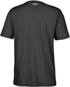 Am image of a Custom Under Armour Mens Athletic Raglan Shirt in Black/White!