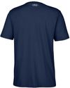 Am image of a Custom Under Armour Mens Athletic Raglan Shirt in Midnight Navy!