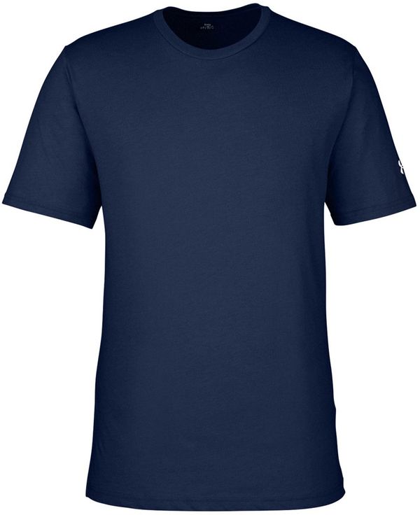 Am image of a Custom Under Armour Mens Athletic Raglan Shirt in Midnight Navy!