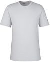 Am image of a Custom Under Armour Mens Athletic Raglan Shirt in Mod Grey Medium Heather!