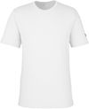 Am image of a Custom Under Armour Mens Athletic Raglan Shirt in White/Black!
