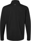Am image of a Custom Under Armour Mens Drive Quarter Zip Pullover in Black/Castlerock!