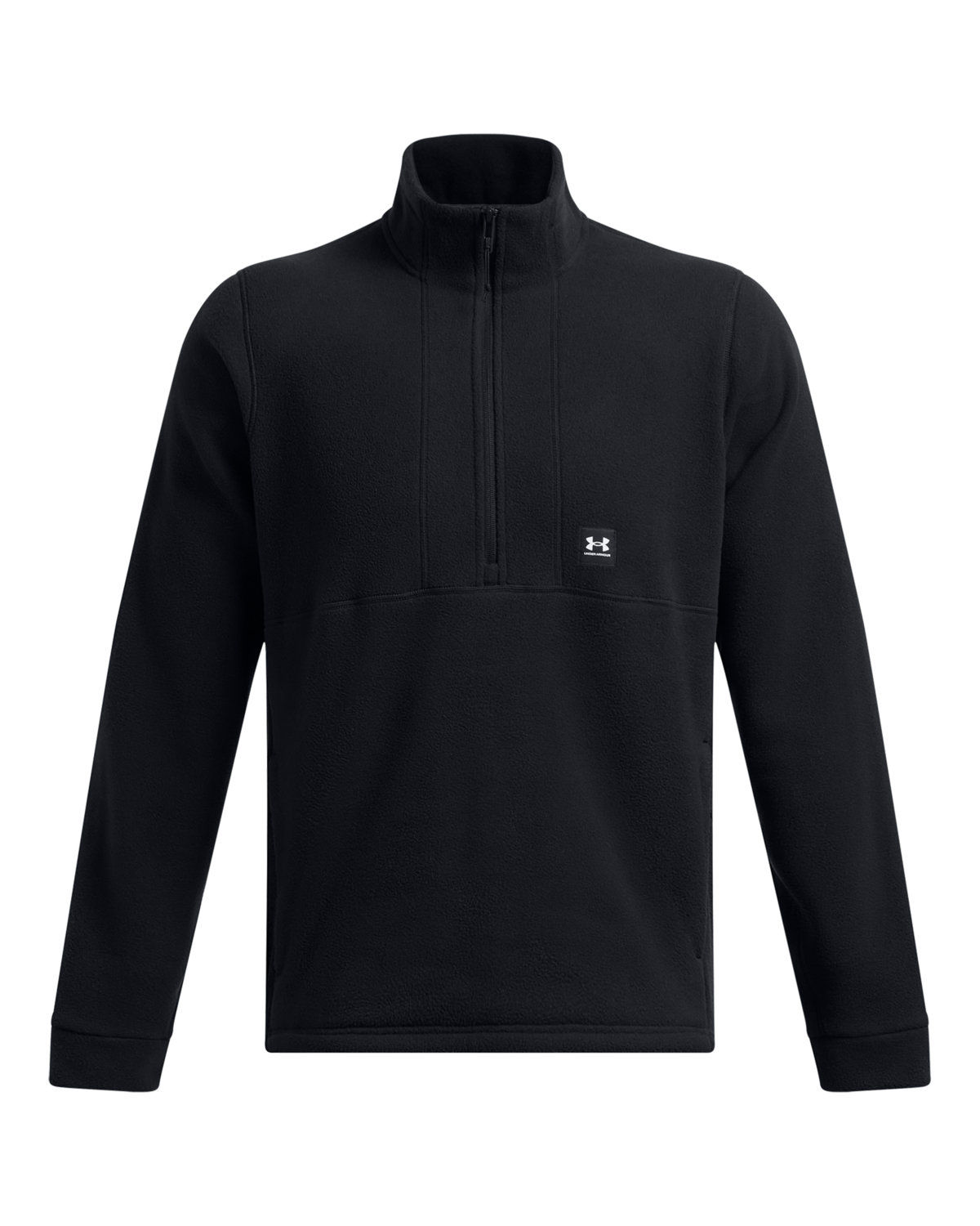 Under Armour Mens Expanse Fleece Half Zip in Black