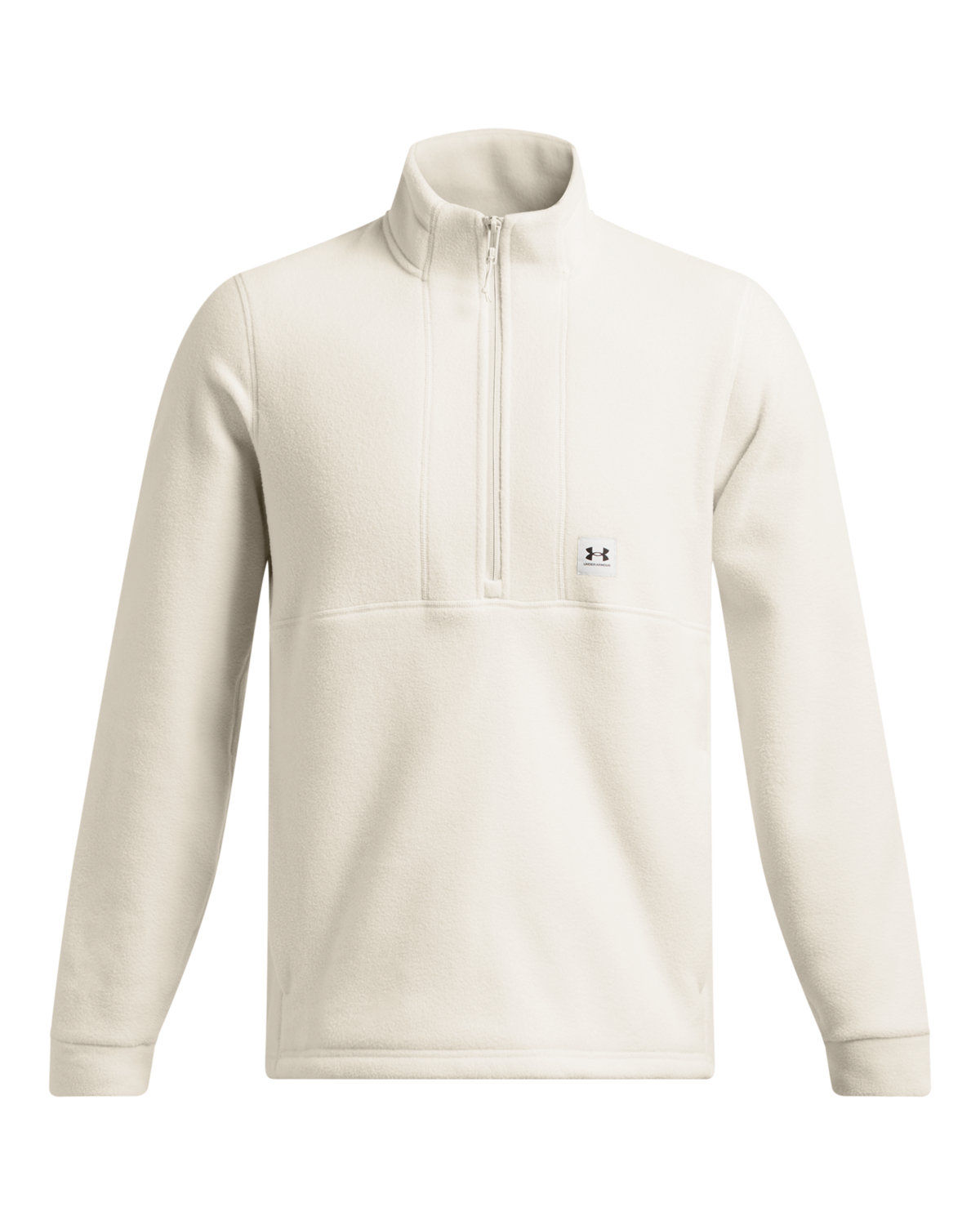 Under Armour Mens Expanse Fleece Half Zip in Sum White