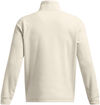 Am image of a Custom Under Armour Mens Expanse Fleece Half Zip in Sum White!