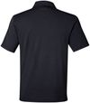 An image of a Custom Under Armour Mens Recycled Polo in Black!