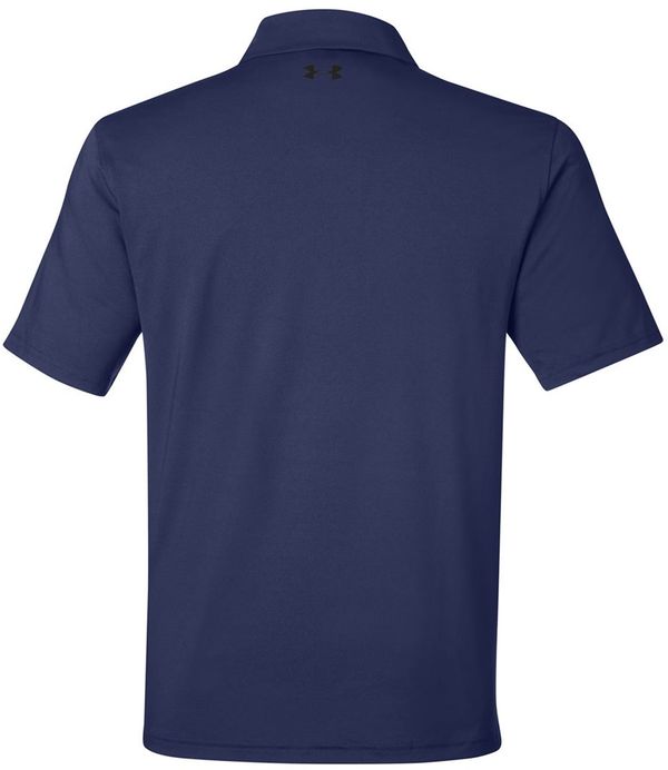 An image of a Custom Under Armour Mens Recycled Polo in Navy!