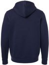 An image of a Custom Under Armour Mens Team Icon Fleece Hooded Sweatshirt in Midnight Navy/White!