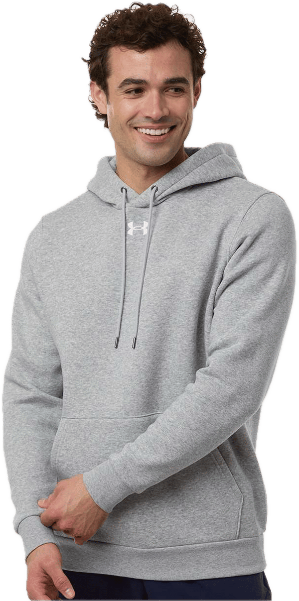 An image of a Custom Under Armour Mens Team Icon Fleece Hooded Sweatshirt!