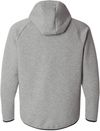 Am image of a Custom Under Armour Mens Unstoppable Fleece Full Zip in Mod Grey/Black!